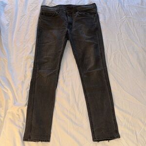 Levis 511 Black Grey Slim Fit Black Jeans